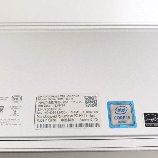 二手平板電腦-Lenovo-MIIX-510-12ISK