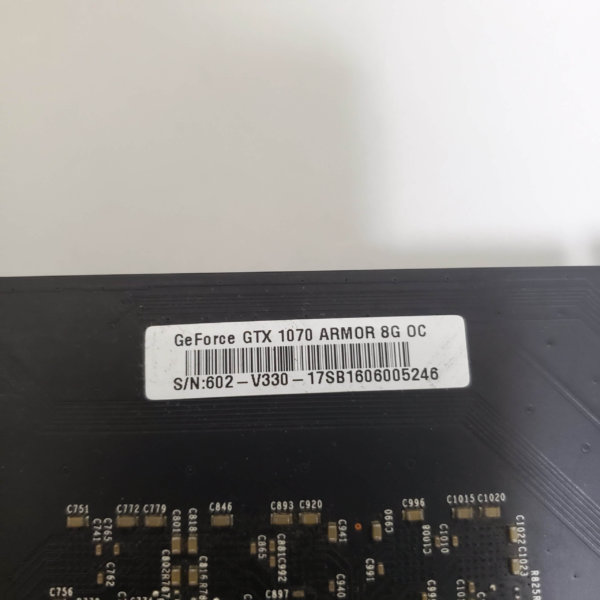 二手顯示卡-MSI-GTX 1070