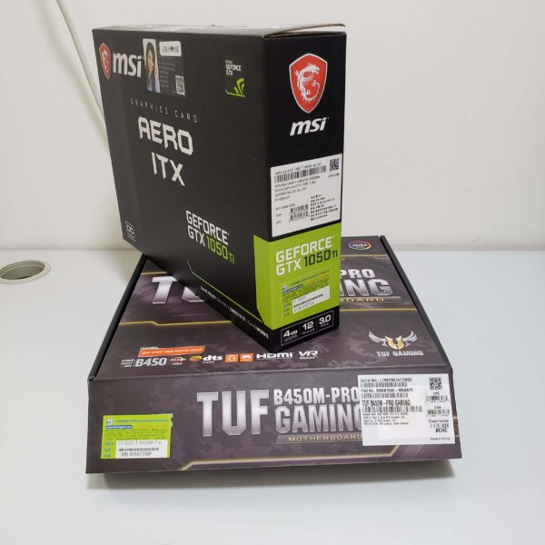 AMD Ryzen 7 2700x / 獨顯 MsiGTX 1050Ti-4G