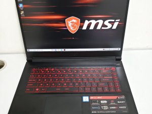 MSI GF63-8RC Gaming Ultrabook i7-8750H 16G 120G SSD + 1TB HDD GTX 1050-4G 新靜