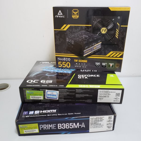 i5 9400F + gtx 1660 6gb + 8GB/16GB RAM +240G SSD+500G HDD 順暢電競打機組合 有盒有保用