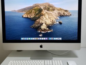 iMac 2020 27″ 5K mon (i7-10th+32G+512G+AMD 5500 XT 8GB) 有Apple Care+ 保到2023年8月 先試後買(已售出)