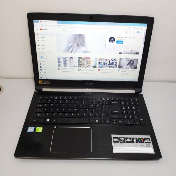 Acer A515-51G 15.6 i5-7200U 獨顯 NVIDIA 940M ( 8G Ram + 128G SSD, 1TB HDD) 90% new