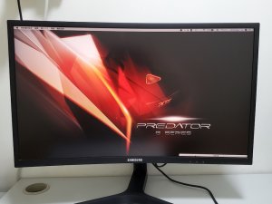 Samsung 24" 曲面遊戲專用顯示器 Curve Gaming Mon 1920x1080 16:9 144Hz 有單有保 0死點光點