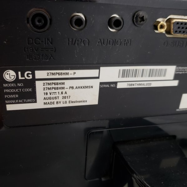 LG 27MP68HM-P | 27 吋IPS 顯示器 ｜內置喇叭