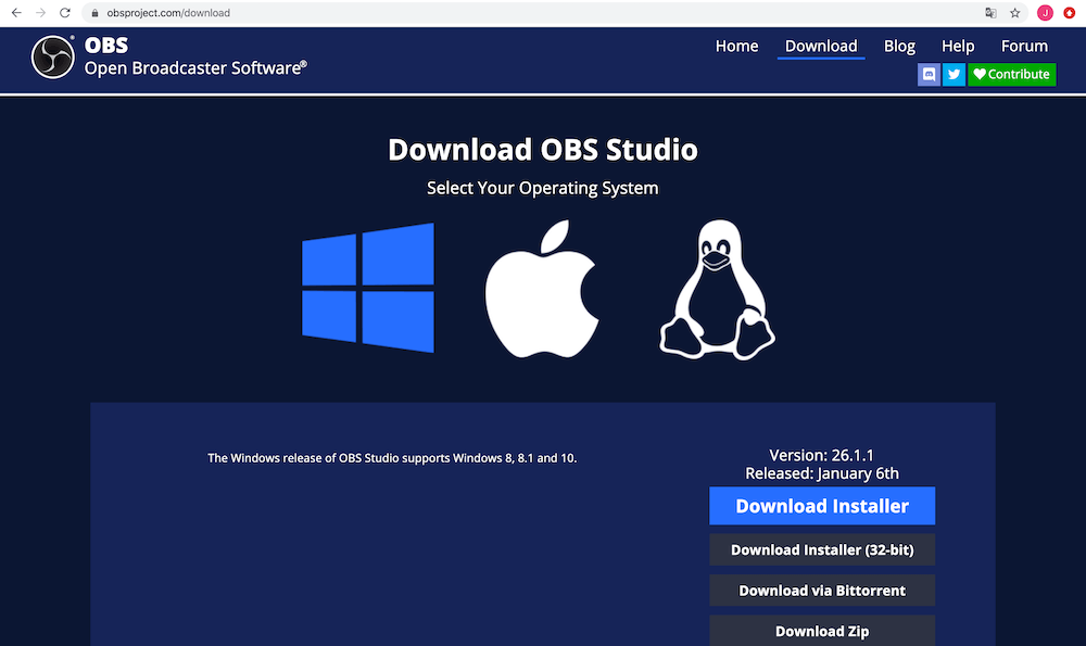 OBS Studio 專業的螢幕錄製與串流直播免費軟體
