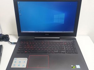 Dell Gamimg notebook i7-7700HQ GTX 1050Ti 16G ram 128 + 1TB HDD Thunderbolt 3 新淨