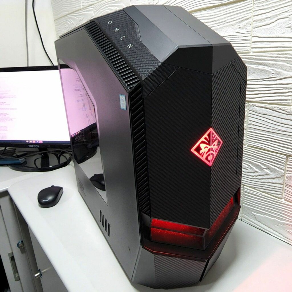 電競電腦 HP OMEN (i7-8700K, 256GB SSD+2000GB HDD, GTX1080) 880-175hk 可試機