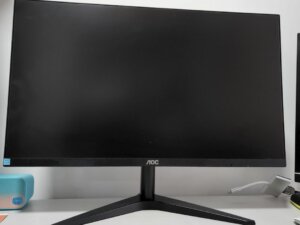 二手 24寸MON 新淨 AOC 23.8吋 IPS Flicker Free 三無邊顯示器 24B1XHS